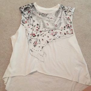 All Saints graphic tank